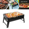 BBQ Barbecue Black Grill Folding Travel Picnic Light Outdoor Portable Charcoal
