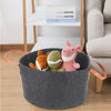 Bedroom Closet Clothing Toy Storage Felt Storage with Handle Basket Bin Home uk