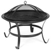 Outdoor Fire Pit Wood Log Burning Heater Garden Stove Patio Brazier Camping UK