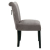 Set of 2 Velvet Dining Chair with Knocker/Ring Back Dining Room Kitchen Chairs