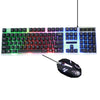 Gaming Keyboard And Mouse Set Rainbow RGB LED USB For PC Laptop Xbox One PS4 UK！