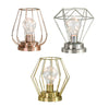 Battery Operated LED Desk Lamp Industrial Retro LightUp Bedside Lantern Home Han