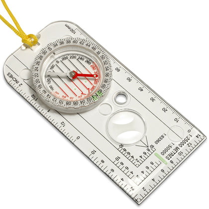 Magnifying Orienteering Compass Navigation Map Reading Scouts Army Cadet Hiking
