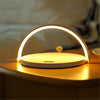 LED Desk Lamp With Fast Wireless Charger USB Rechargeable Table Bedside Light