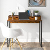 Computer Desk Dressing Table Work Table Home Office Table 2 Drawers Industrial