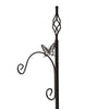 Bird Feeder Metal Stake Stand Hanging Decorative Squirrel Proof Butterfly Detail