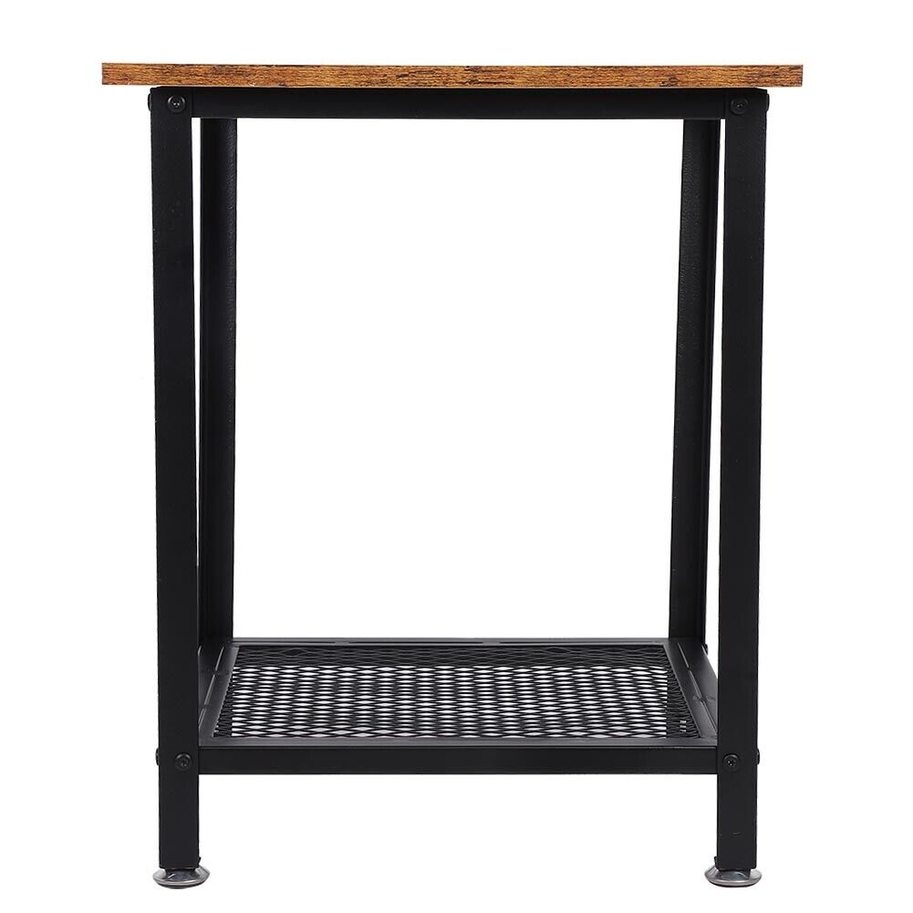 Coffee Table Bed Sofa Side End Tables Living Room Storage Furniture Iron MDF