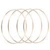 10pcs 6''Dream Catcher Dreamcatcher Rings DIY Hoops Ring Macrame Craft Hoop Gold