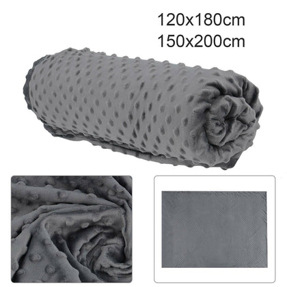 Weighted Blanket Adult Sensory Therapy Deep Sleep Reduce Anxiety Grey UK