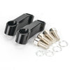 2Pcs 10MM MOTORCYCLE MIRROR RISER EXTENDER ADAPTOR ADAPTER MOUNTS MOTORBIKE BIKE