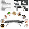 Lightweight Folding Massage Table Portable Couch Bed Beauty Salon Therapy