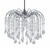 Modern Chandelier Acrylic Crystal Light Shades Droplet Ceiling Pendant Lampshade