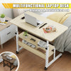 Laptop Table Notebook Computer Desk Adjustable Portable Trolley Sofa Bed Tray