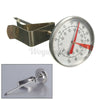 Clip On Metal Dial Thermometer Gauge -10-100℃ For Candle Soap Coffee Making @UK