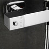 Bathroom Luxury Rain Mixer Shower Combo Set Wall Mounted Rainfall Shower System