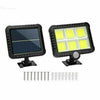 120LED Solar Powered PIR Motion Sensor Garden Wall Light Security Flood Outdoor~