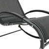 Ergonomic Rocking Chair Recliner Garden Relaxing Sun Lounger Reclining Rocker