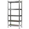 Strong 5 Tier Garage Shelves Shelving Unit Racking Boltless Heavy Duty Storage