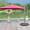 Set of 4 Banana Parasol Base Weight Cantilever Outdoor Umbrella Parasol Stand