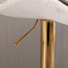 Bar Stools Set of 4 Adjustable Height Swivel Velvet Tufted Pub Bar Chairs Beige