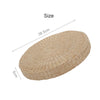 Round Tatami Cushion Chair Seat Mat Natural Straw Weave Pillow Floor Yog