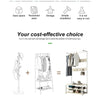 Hat and Coat Rack Stand Clothes Rail Shoe Storage Rack Hanger Hook Shelf 8 Hooks