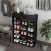 5-Tier Free Standing Shoe Rack, Soges 29.5 Inches Wooden Shoe Shelf, Entryway Sh