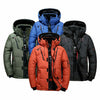 Men Warm Duck Down Jacket Quilted Thick Winter Hooded Coat Outwear Parka S-XL