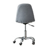 Cushioned Computer Desk Office Chair Chrome Legs Lift Swivel Small Adjustable UK