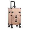 Rolling Cosmetic Case Makeup Train Lockable Case Trolley Beauty Storage Drawers