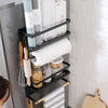 Magnetic Organiser Rack Refrigerator Side Shelf Storage Holder Hook Kitchen UK