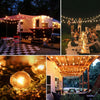 Solar Retro Ball String Lights Outdoor Garden LED Festoon Party Globe Bulb Light