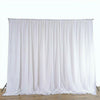 10ft Silk White Backdrop Drapes Curtain Wedding Ceremony Party Home Window Decor