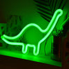 1PC LED Neon Sign Night Light Dinosaur Shaped Modeling Light for Office Bedroom