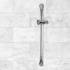 Slider Rail Shower Riser Kit Soap Bar Holder Hose Head Adjustable Set UK