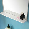 Modern Bathroom Vanity Unit with Basin Sink Storage Cabinet Furniture 600 White
