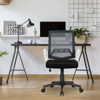 Adjustable Mesh Office Chair Computer Desk Chair 360° Swivel Lift Ergonomic