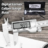 6 INCH DIGITAL VERNIER CALIPER 150MM STAINLESS STEEL MICROMETER ELECTRONIC TOOL