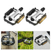 1 x PAIR BIKE BICYCLE PEDALS BLACK CYCLE MOUNTAIN BIKE WITH REFLECTORS 9/16" UK