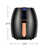 4.5L Air Fryer Rapid Healthy Cooker Oven Low Fat Oil Free Food Frying Non-Stick