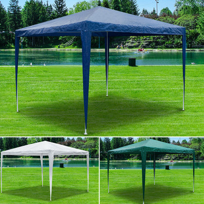 3x3m Waterproof Gazebo Marquee Outdoor Garden Patio Canopy Wedding Party Tent