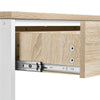Industrial Console Table with Drawer & 2 Open Shelves Versatile Entryway Table