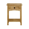 Corona 1 Drawer Console Table - Mexican Solid Pine, Distressed