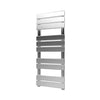 Bathroom Towel Rail Radiator Designer Flat Panel Chrome Heated Warmer Rad