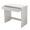 Simple Budget Computer Desk Wooden Small Table With Sliding Drawer Tray