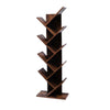 9 Tier Tree Bookshelf Bookcase Display Shelf Organiser Storage Home Office