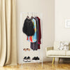 Heavy Duty Metal Clothes Storage Rack Coat Hanging Rail Shoe Stand Garment Shelf