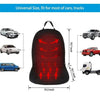 2 Piece Cotton Car Seat Heated Cushion Protector Cover Adjustable Temperature UK