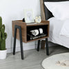 Vintage Bedside End Table Cupboard Sofa Bed Side Desk Nightstand Storage Shelf K