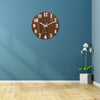 12 Luminous Vintage Wall Clock Round Antique Hanging Clock for Bedroom Office